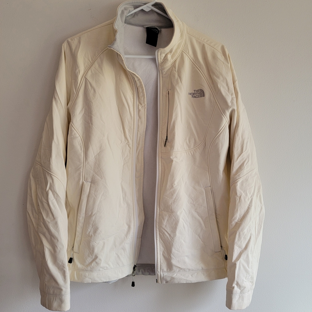 The North Face Apex Bionic Softshell Jacket Cream AMVX Large